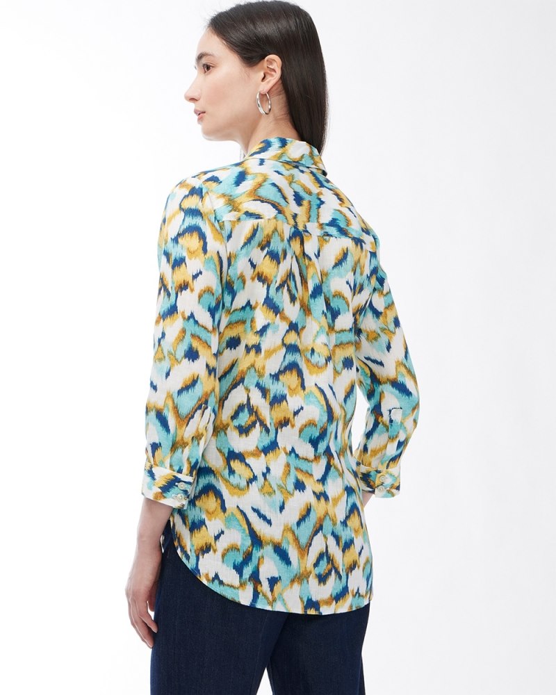 Unisex Linen Shirt - Yellow