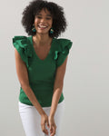Unisex Relaxed T-Shirt in Green
