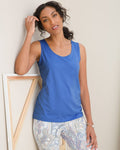Unisex Regular Fit Tank Top - Blue
