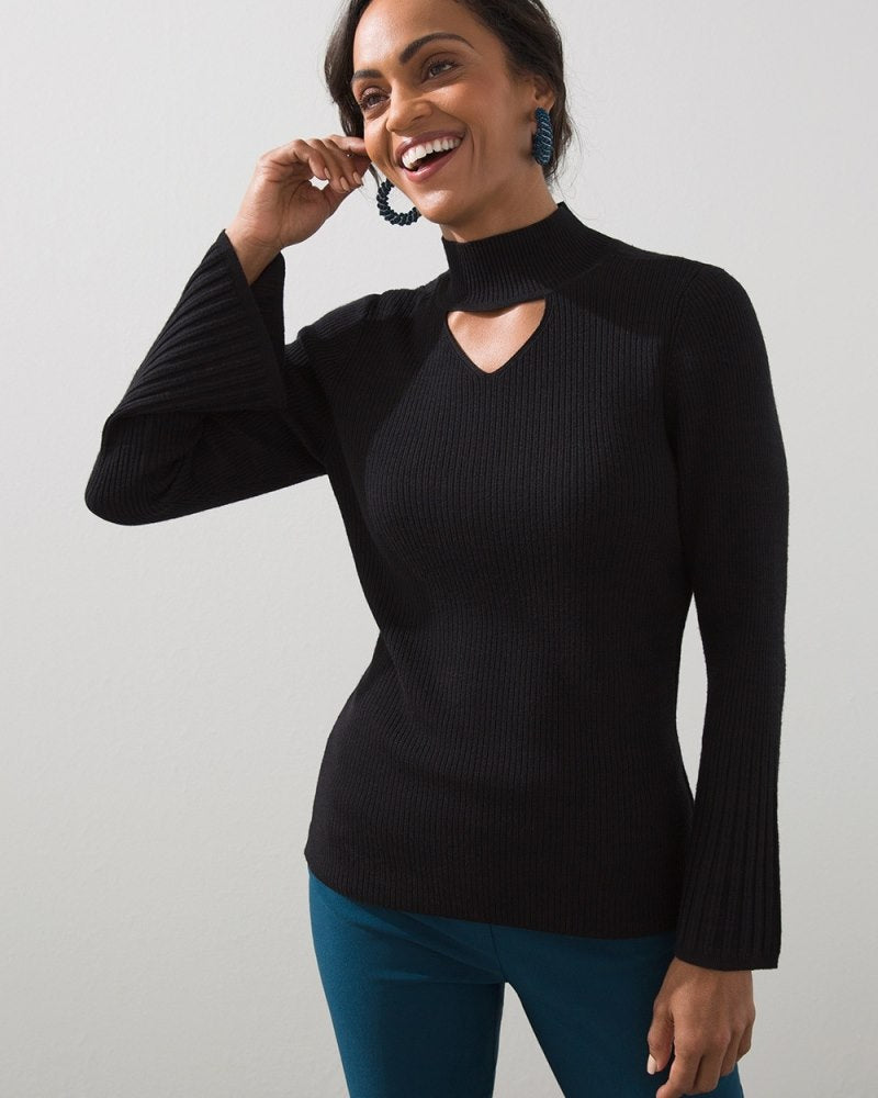 Relaxed Sweater for Everyone - Black
