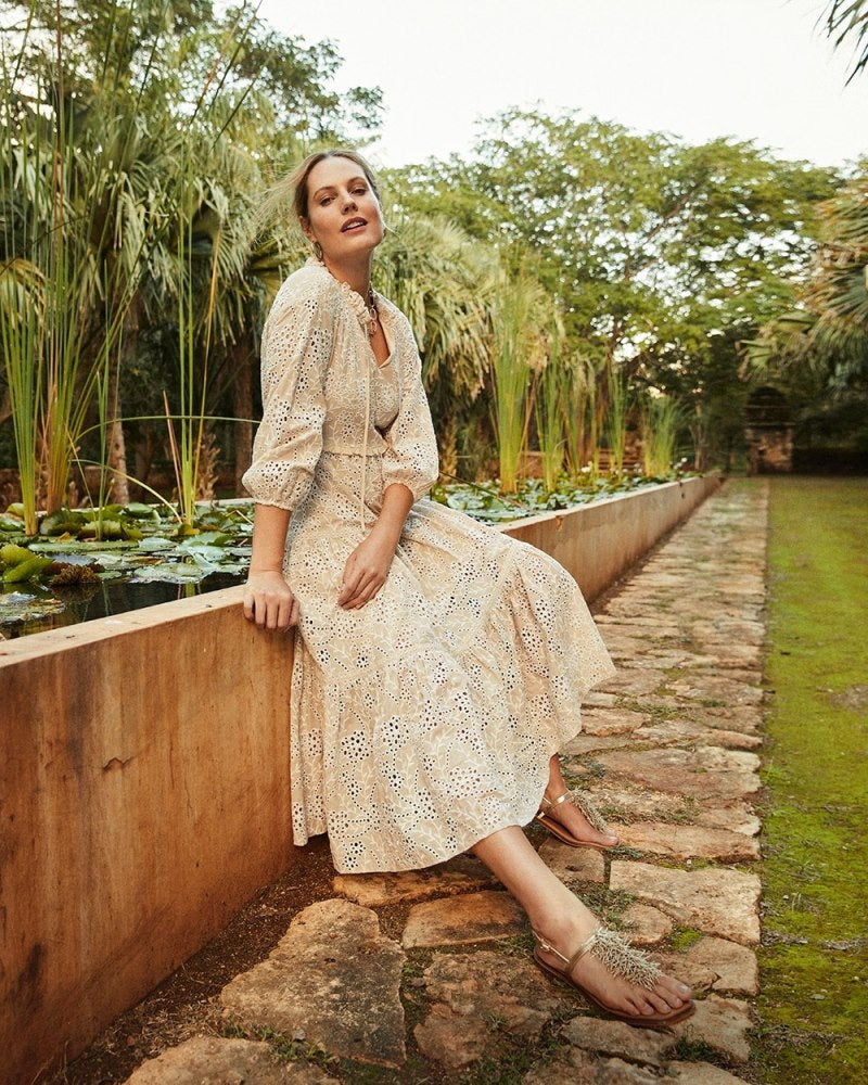 Unisex Relaxed Chiffon Dress