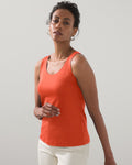 Unisex Classic Tank Top in Orange