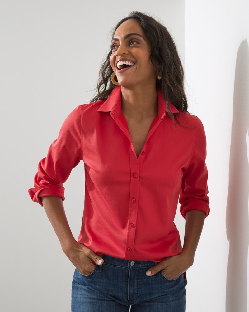Unisex Modern Shirt in Navy
