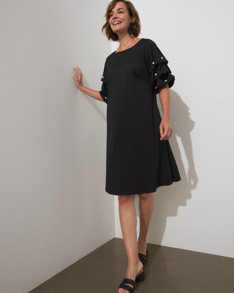 Unisex Essential Dress in Black