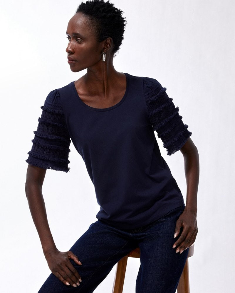 Unisex Weekend T-Shirt in Navy V3