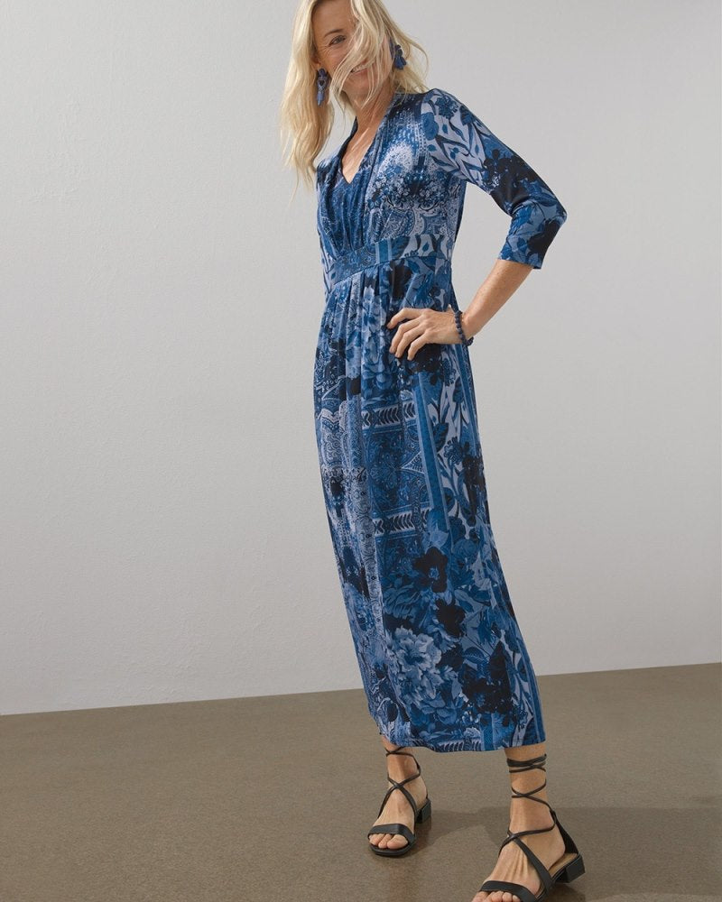 Relaxed Maxi Dress for Everyone - Blue