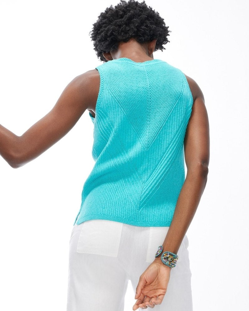 Unisex Everyday Tank Top in Denim Blue