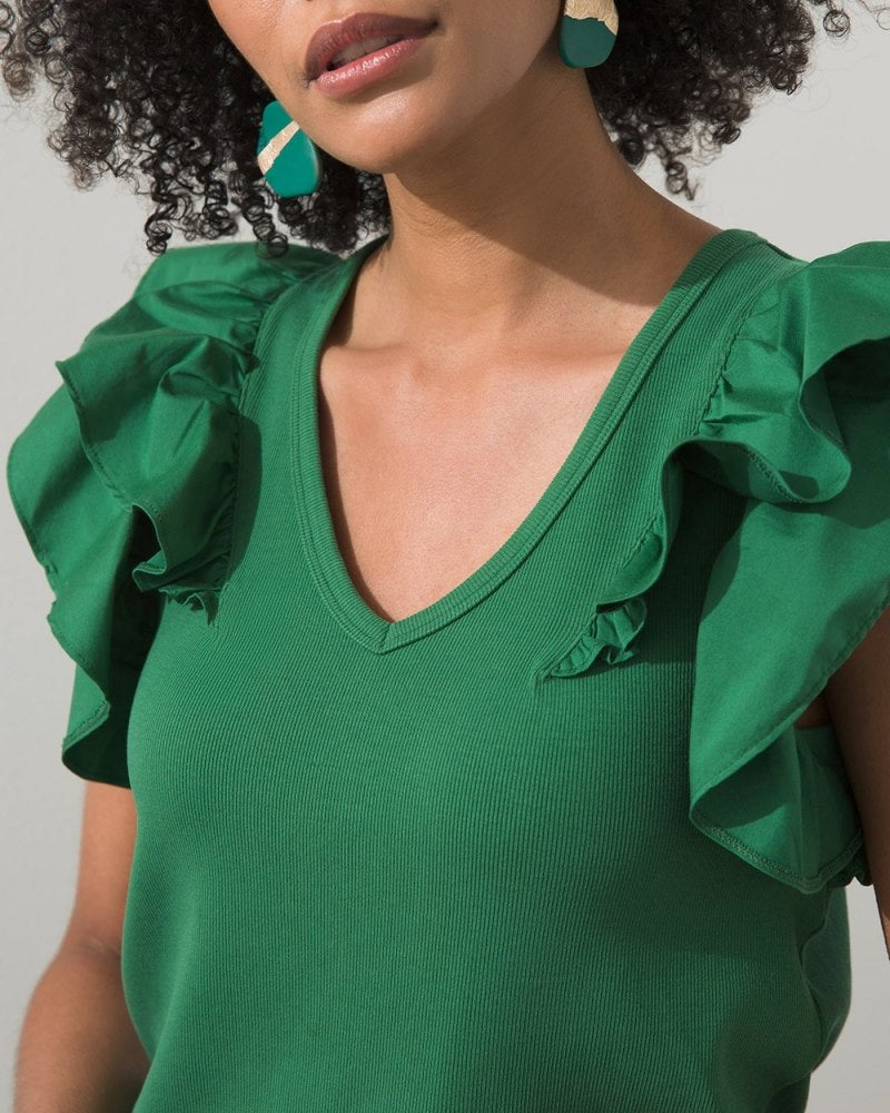 Unisex Relaxed T-Shirt in Green