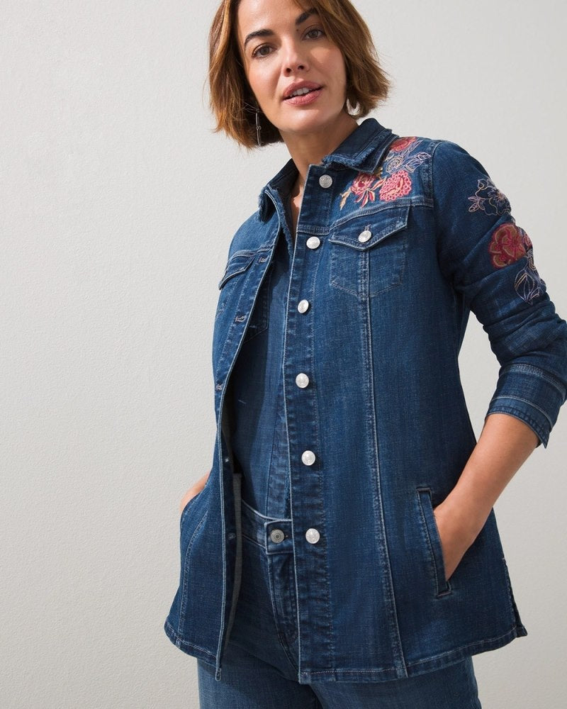 Core Denim Jacket for Everyone - Beige