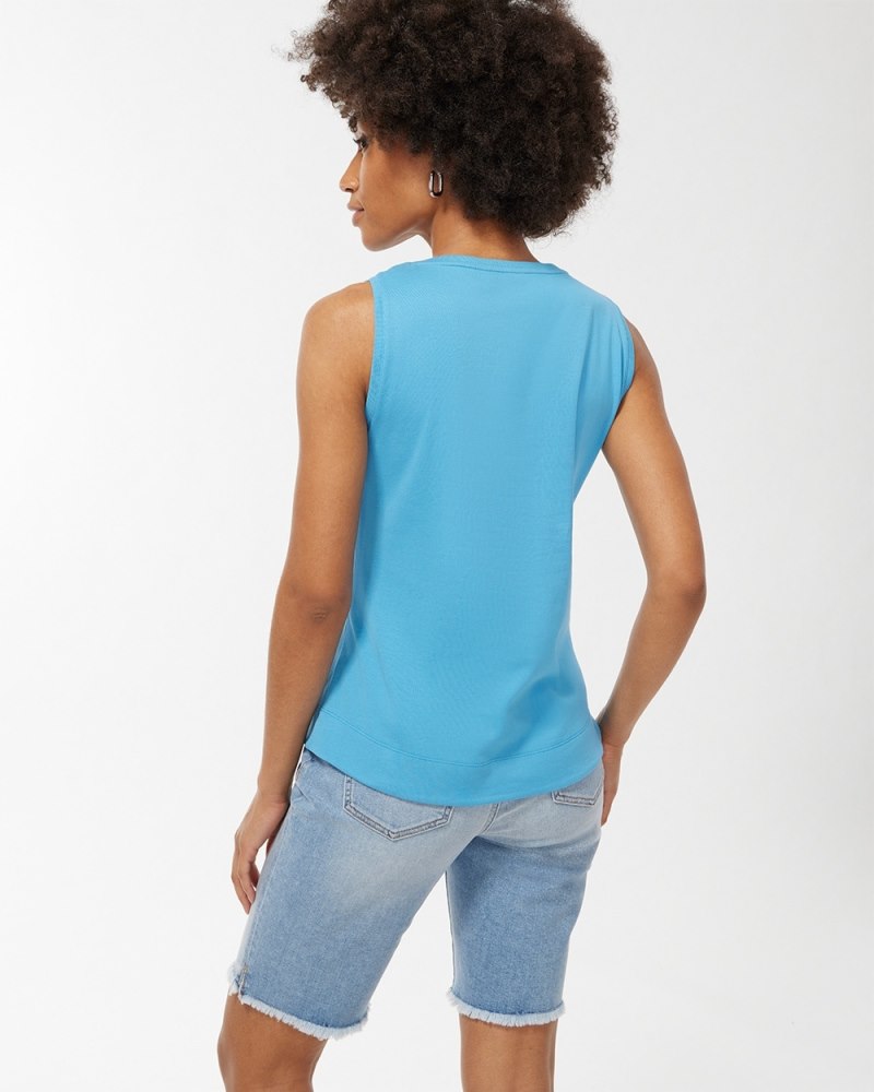 Unisex Weekend Tank Top in Khaki