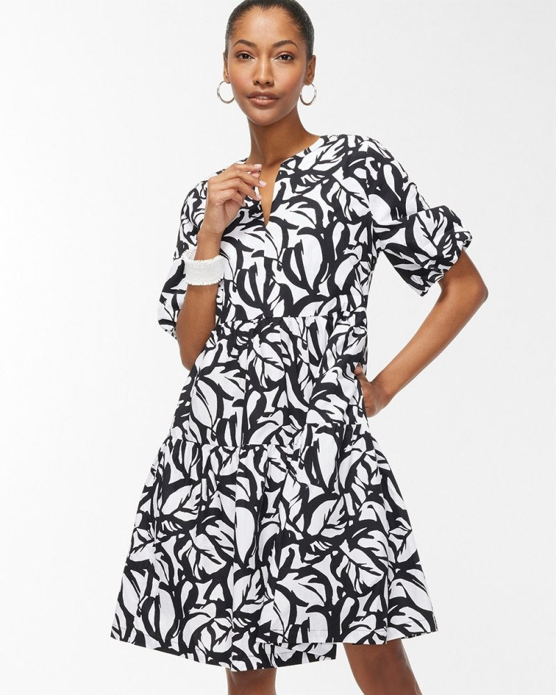 Unisex Modern Chiffon Dress