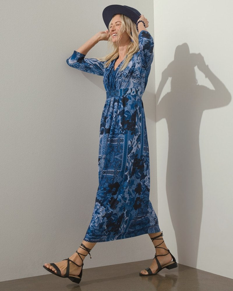 Relaxed Maxi Dress for Everyone - Blue
