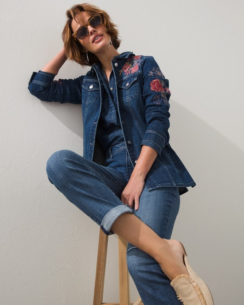 Core Denim Jacket for Everyone - Beige