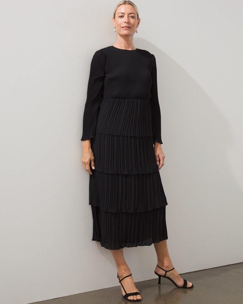 Unisex Classic Dress in Black V3