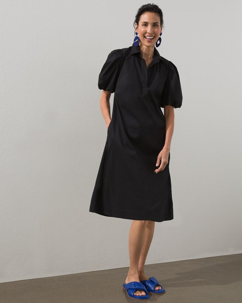 Unisex Classic Dress in Black V2