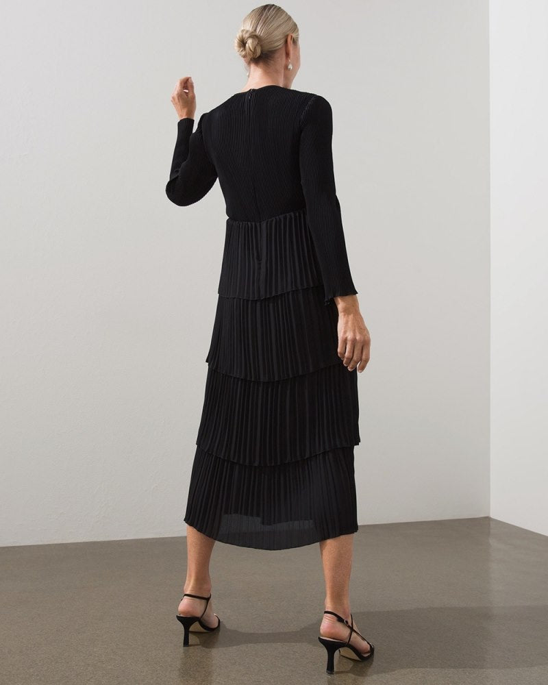 Unisex Classic Dress in Black V3