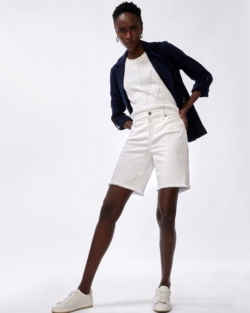Unisex Weekend Shorts in Cream