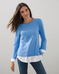 Unisex Knit Sweater - Blue