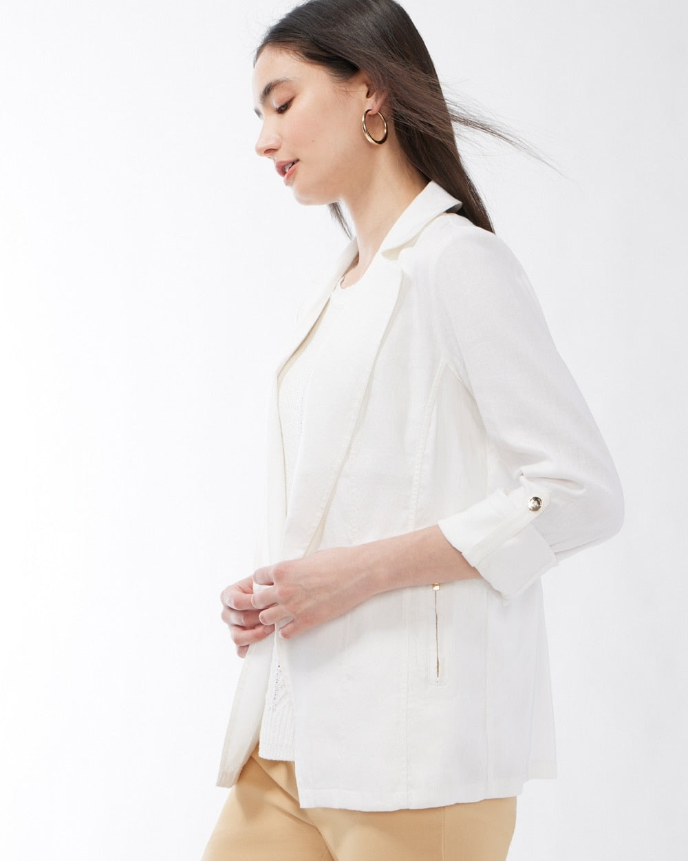 Unisex Core Linen Jacket