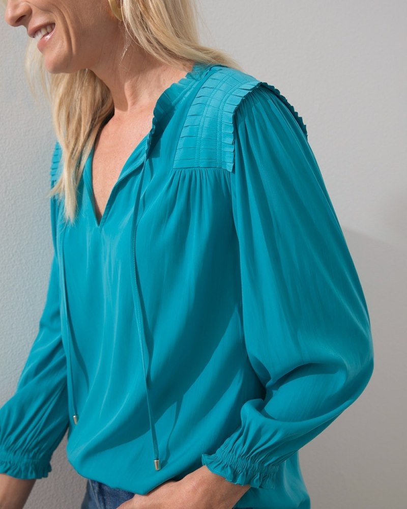 Unisex Cotton Blouse - Rose