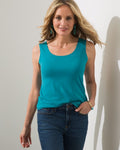 Unisex Classic Tank Top in Blue