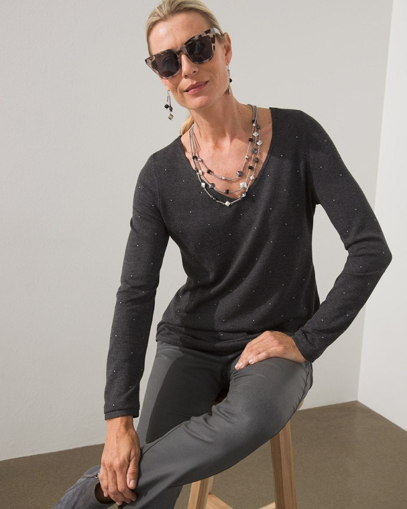 Unisex Modern Sweater in Grey