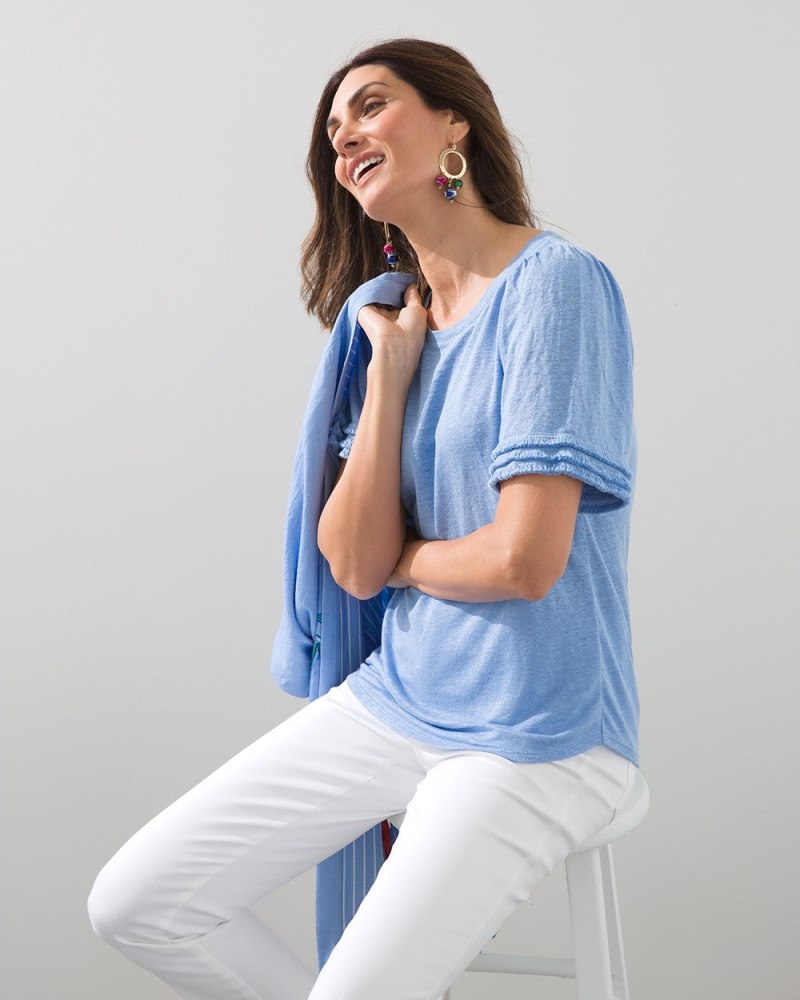 Unisex Everyday T-Shirt in Blue V2
