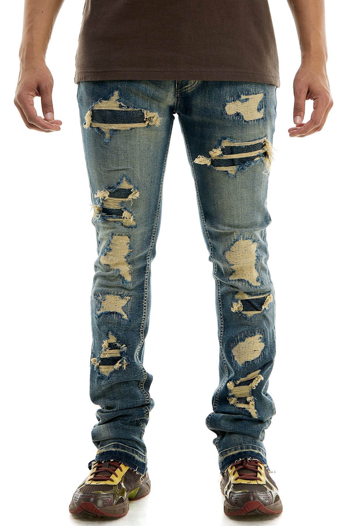 Unisex Denim Jeans - Grey