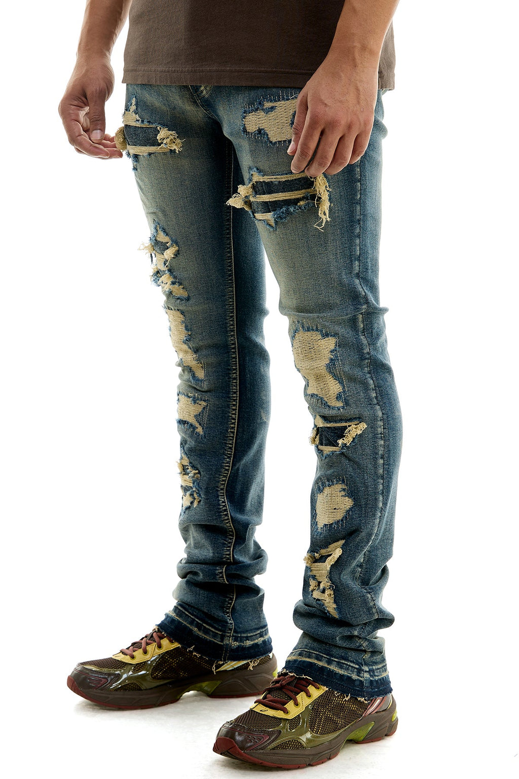 Unisex Denim Jeans - Grey