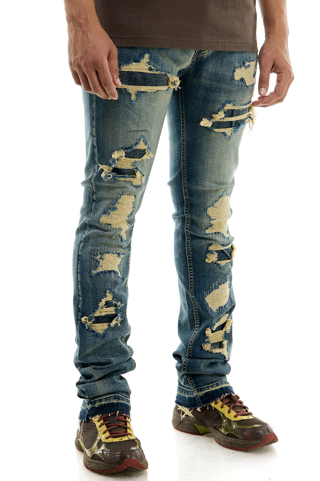 Unisex Denim Jeans - Grey