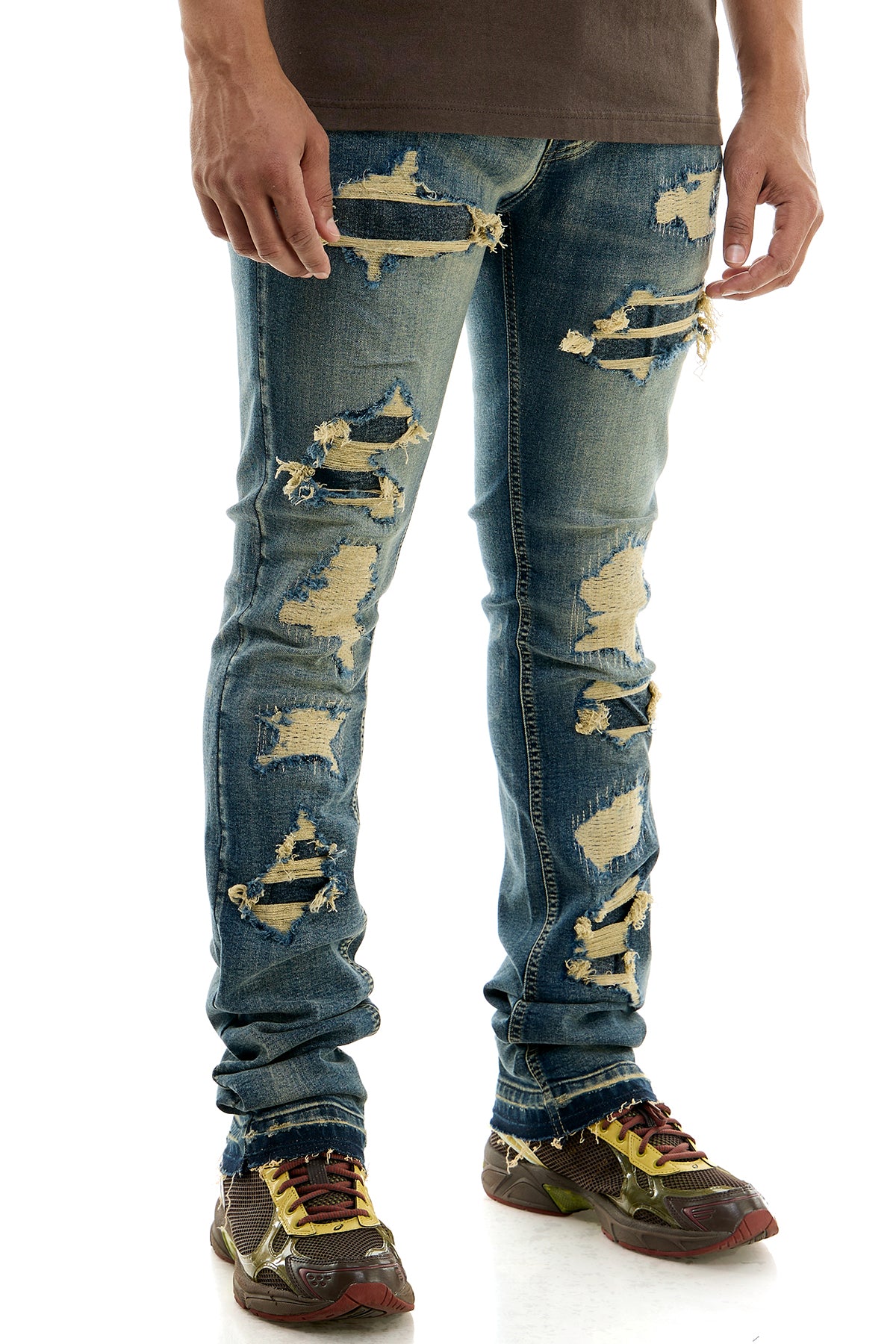 Unisex Denim Jeans - Grey