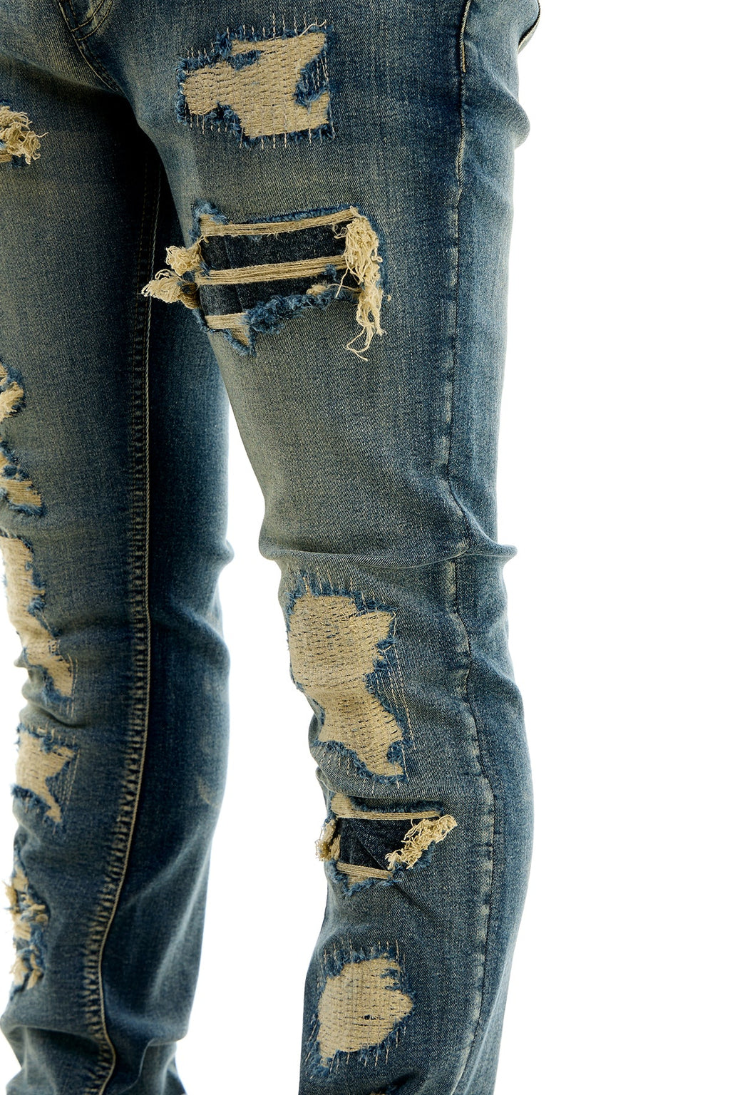 Unisex Denim Jeans - Grey