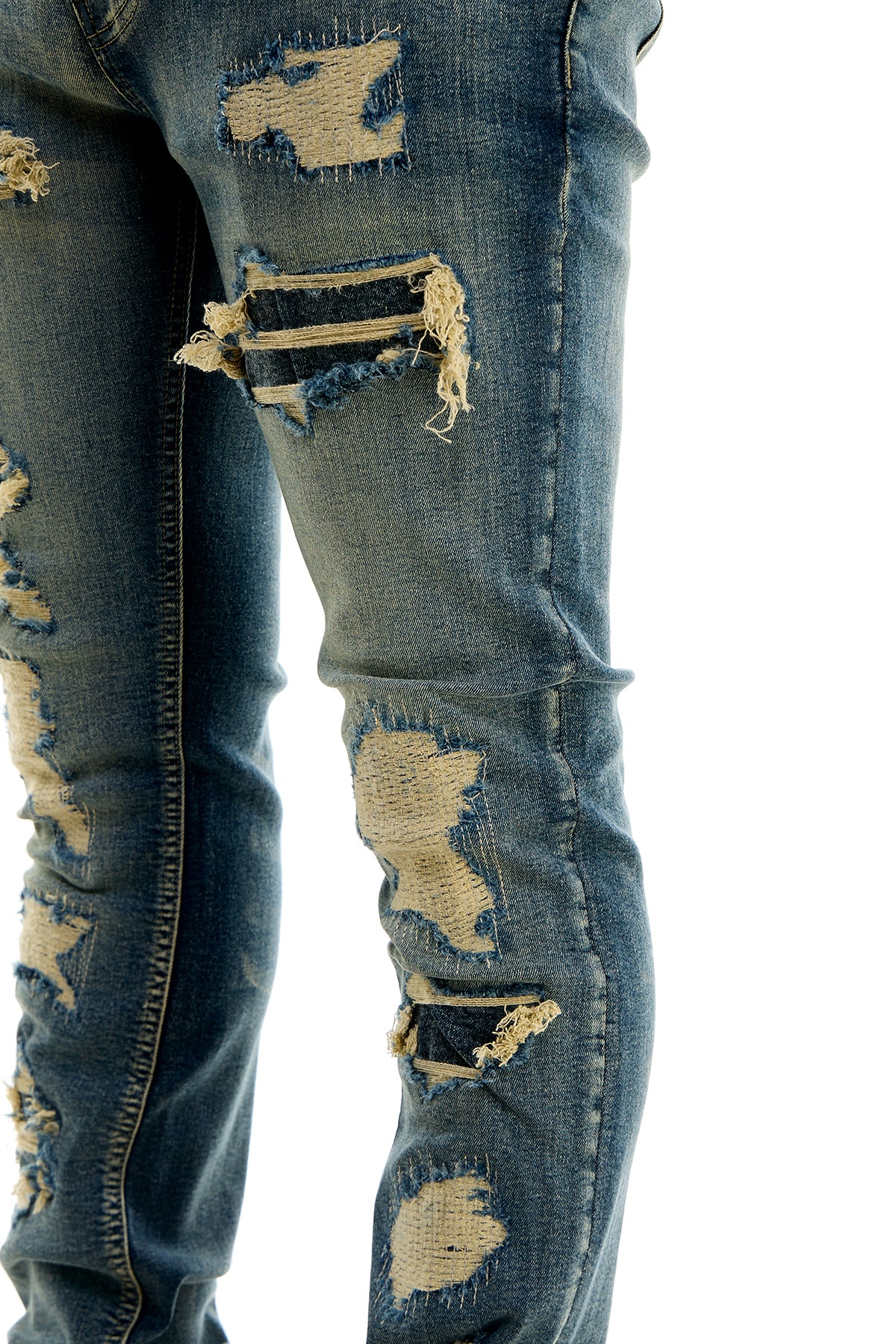 Unisex Denim Jeans - Grey
