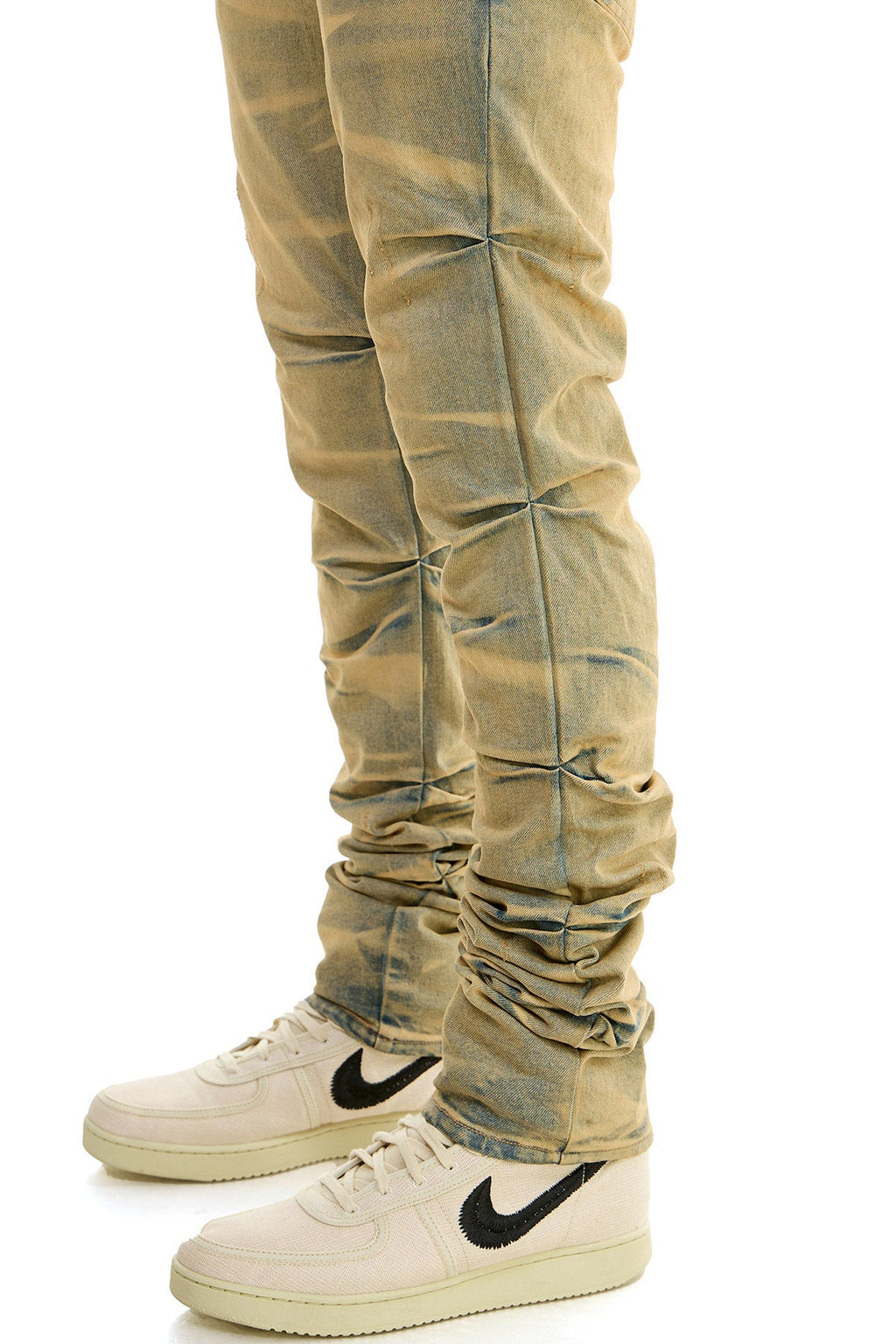 Men's Denim Jeans - Olive