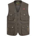 Men's Regular Fit Vest - Khaki