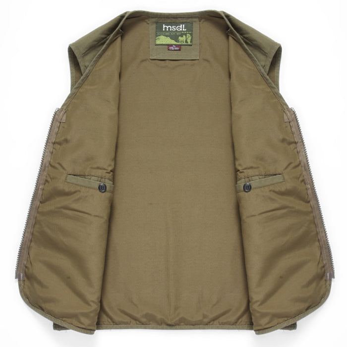 Men's Regular Fit Vest - Khaki